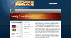 Desktop Screenshot of ludwigent.com