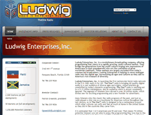 Tablet Screenshot of ludwigent.com
